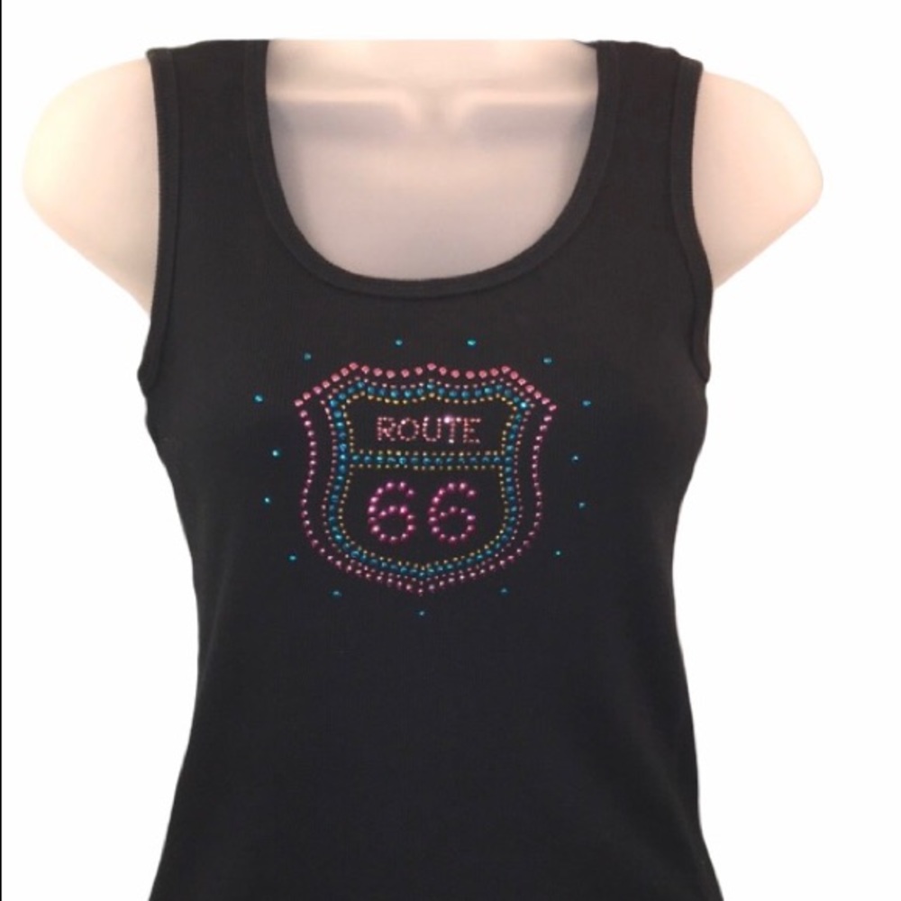 Studded Route 66 Tank